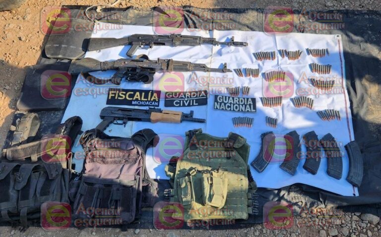 Confirman autoridades 3 muertos y 15 detenidos por enfrentamientos en Uruapan