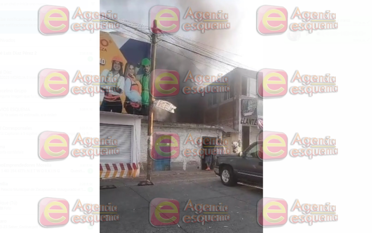 Incendio en vivienda de la salida a Charo