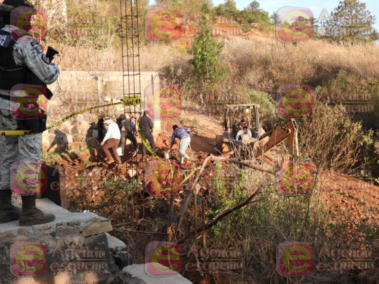 Encuentran narco fosa con restos humanos en Pátzcuaro