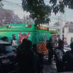 policias y ambulancias