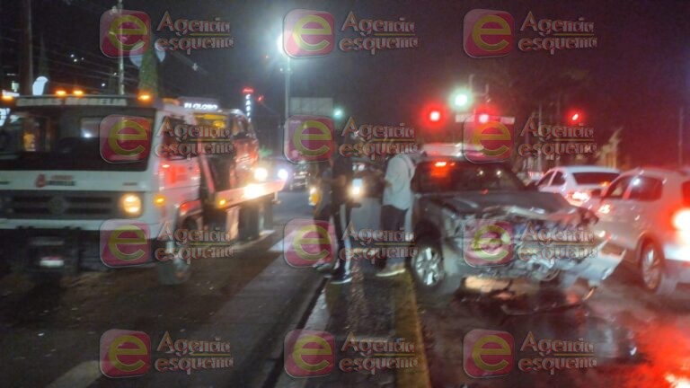 Aparatoso accidente en “La Paloma”