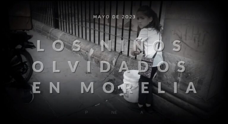 Los niños olvidados en Morelia