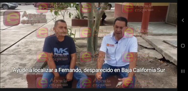 Ayudemos a localizar a Fernando, desaparecido en Baja California Sur