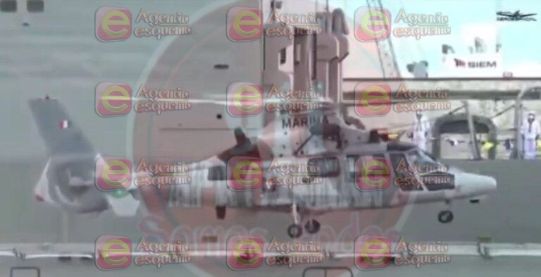 Helicóptero de la Marina se desploma en altamar; tres muertos y dos desaparecidos