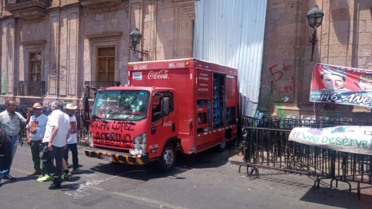 Arantepacua vandaliza a Morelia