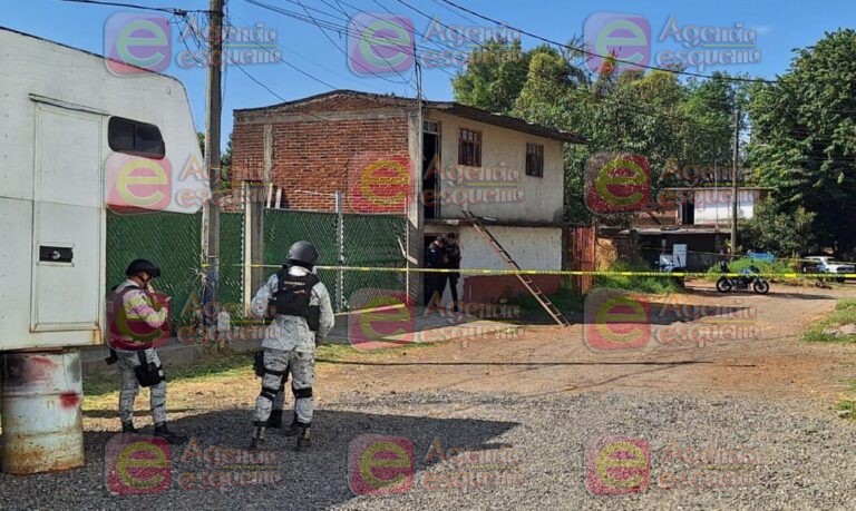 Balean a hombre en un domicilio, en la colonia 12 de Diciembre de Uruapan 