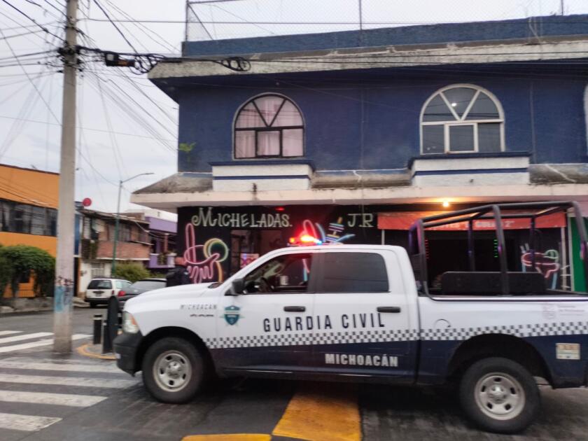 SSP mantiene labores de vigilancia en diversos establecimientos, en Morelia