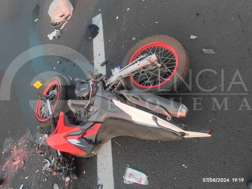 Joven pareja muere en accidente en la Autopista de Occidente