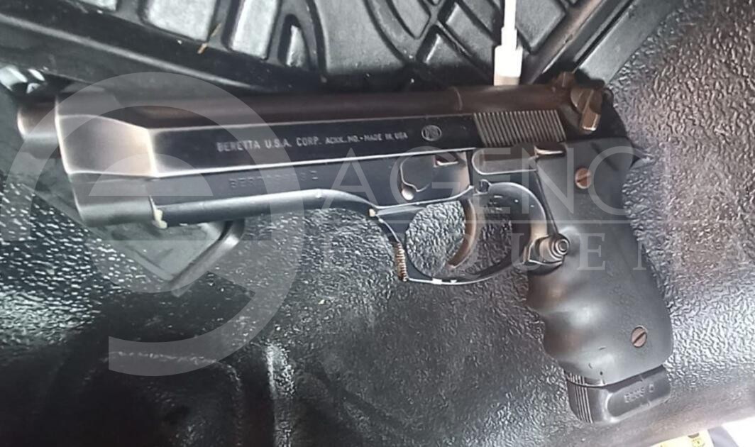 SSP detiene a hombre con armas de fuego, tras atender incidente vial, en Morelia