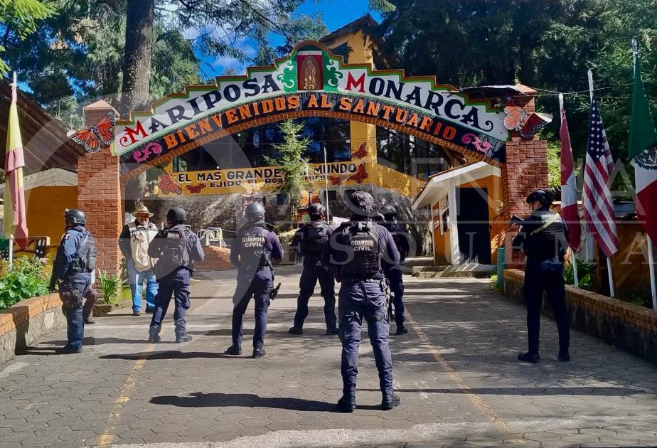 Con operativo vigente, SSP garantiza tu seguridad durante tu visita al Santuario de la Monarca