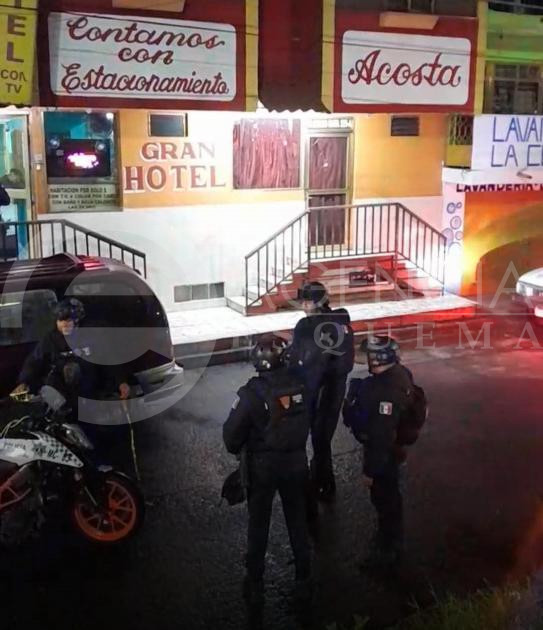 Herido a balazos en el Gran Hotel Acosta, frente a la Central Camionera