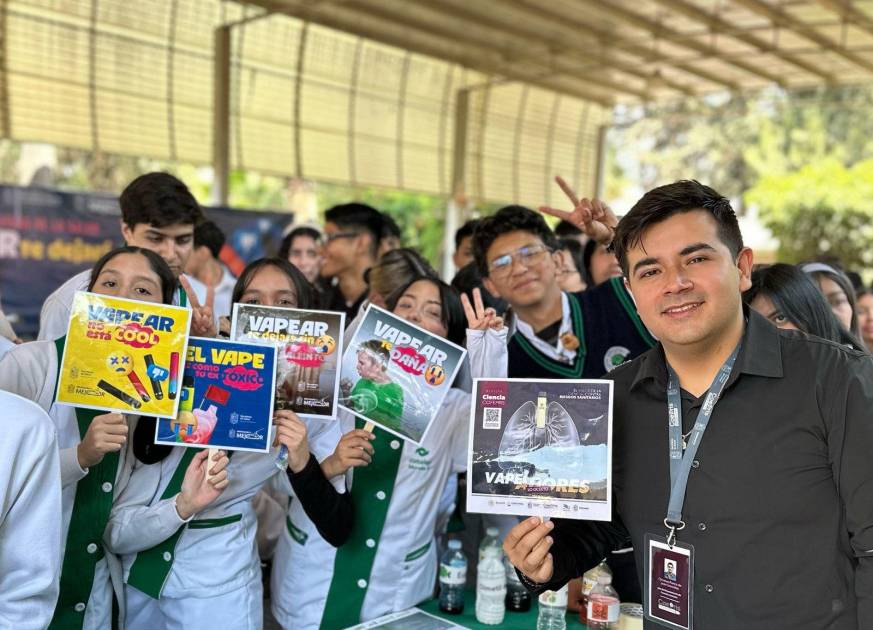 SSM intensifica campaña contra el vapeo en escuelas