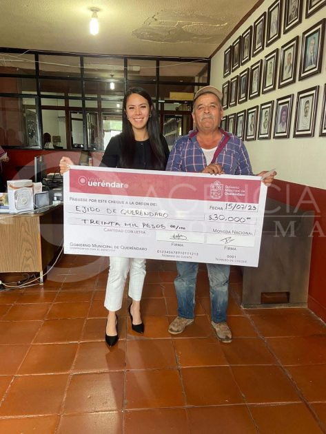 El campo no está solo: Diana Caballero refrenda su compromiso con el Ejido de Queréndaro