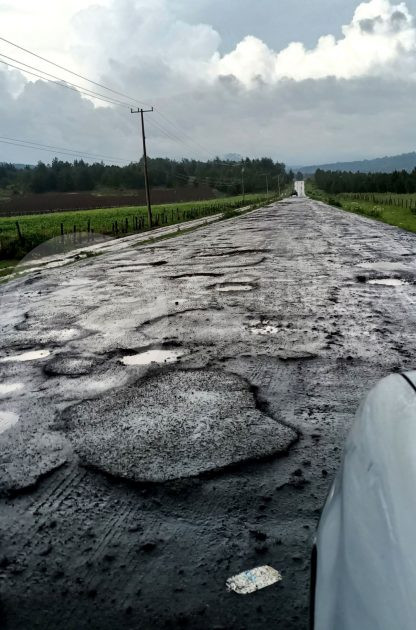 La carretera; una promesade campaña aún pendiente