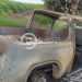 Localizan camioneta calcinada y baleada en el basurero de Tazumbos