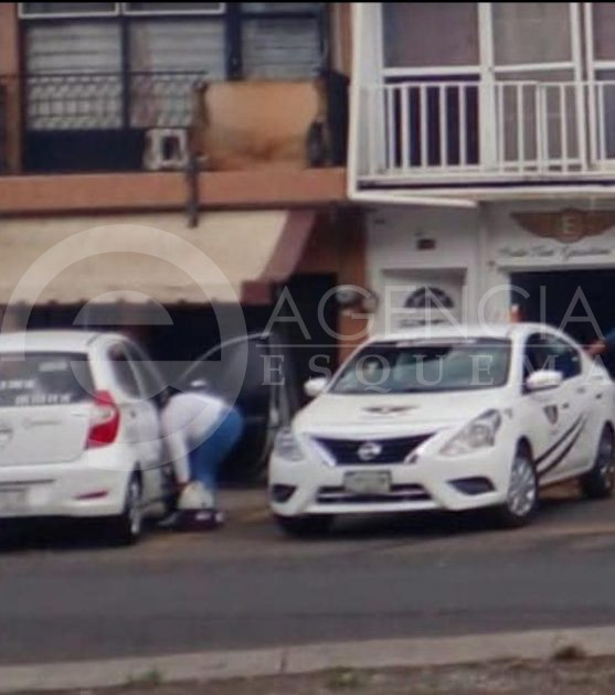 Balean a taxista en Zamora, quedó herido