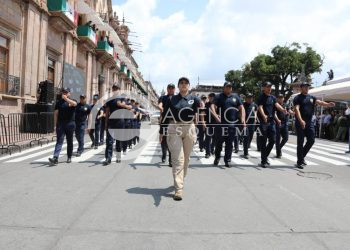 FGE refrenda su compromiso con la ciudadanía en Desfile Cívico Militar conmemorativo al natalicio de José María Morelos y Pavón