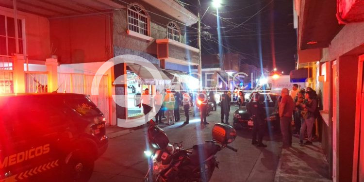 Joven ejecutado a balazos en su negocio, en la colonia Ampliación Revolución