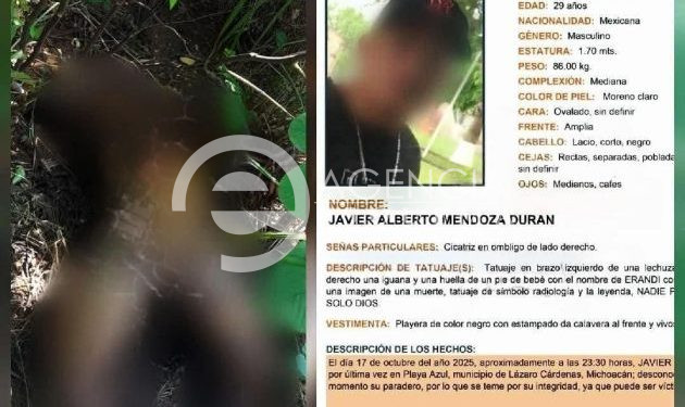 Hallazgo de cadáver en estado de descomposición en Lázaro Cárdenas