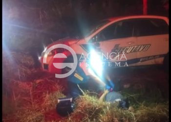 Taxista se accidenta y fallece sobre la autopista Siglo XXI