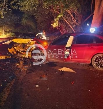 Dos lesionados deja choque en Caleta de Campos
