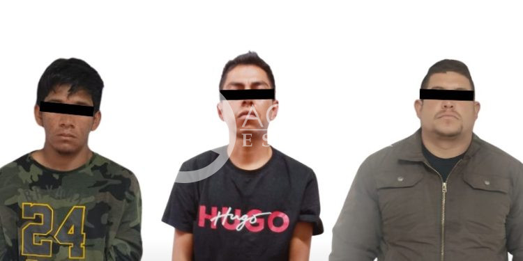 Detiene la FGE a “El Güero”, “El Blacky” y a “El Toño”