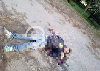 Rafaguean, presuntamente, “Los Viagras”, un domicilio en Ario y dejan 2 muertos y 1 herido